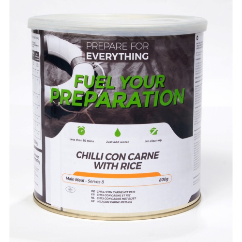 Fuel Your Preparation - Chilli Con Carne with Rice - Long Life Tin