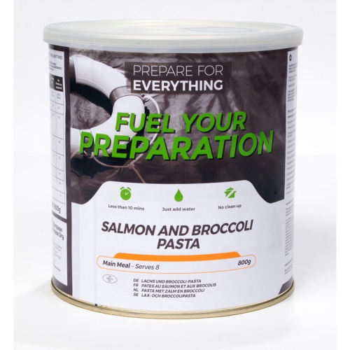 Fuel Your Preparation - Salmon and Broccoli Pasta (Box of 6 Tins)